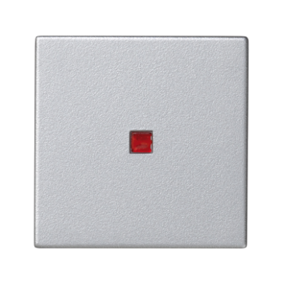 Simon Connect Klawisz 45x45 łącznika uniwersalnego z podświetleniem aluminium K112/8 KONTAKT (K112/8)