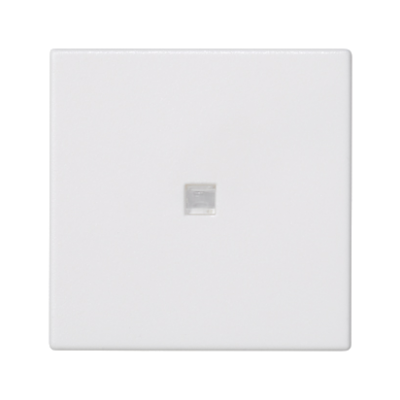 Simon Connect Klawisz 45x45 łącznika zwiernego z podświetleniem czysta biel K114/9 KONTAKT (K114/9)