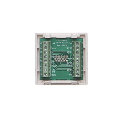 Simon Connect Płytka K45 złącza VGA (D-Sub 15) 45x45mm + wkład zaciski śrubowe czysta biel K100B/9 KONTAKT (K100B/9)