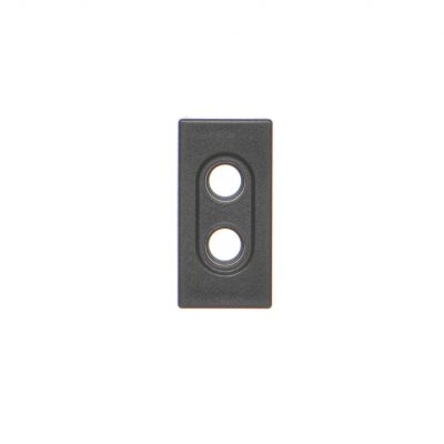 Simon Connect Płytka K45/2 złącz 2x RCA (CINCH) 225x45mm szary grafit K101/14 KONTAKT (K101/14)