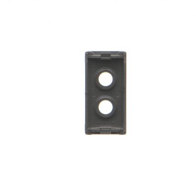 Simon Connect Płytka K45/2 złącz 2x RCA (CINCH) 225x45mm szary grafit K101/14 KONTAKT (K101/14)