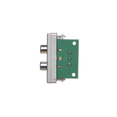 Simon Connect Płytka K45/2 złącz 2x RCA (CINCH) 225x45mm + wkłady zaciski śrubowe aluminium K101B/8 KONTAKT (K101B/8)