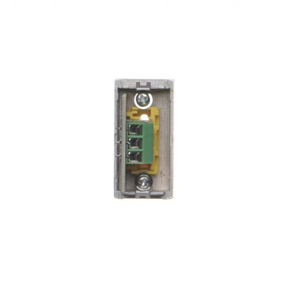 Simon Connect Płytka K45/2 złącz 2x RCA (CINCH) 225x45mm + wkłady zaciski śrubowe aluminium K101B/8 KONTAKT (K101B/8)