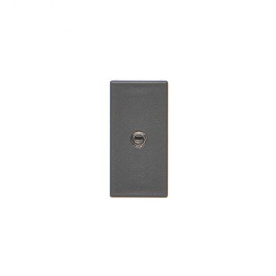 Simon Connect Płytka K45/2 gniazda mini-jack 225x45mm + wkład zaciski śrubowe szary grafit K123B/14 KONTAKT (K123B/14)