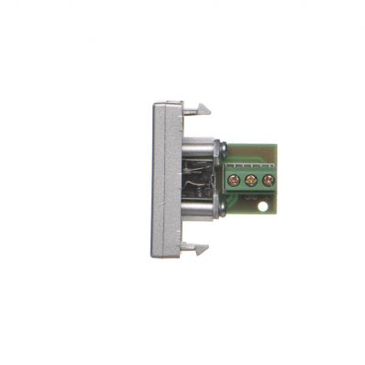 Simon Connect Płytka K45/2 gniazda mini-jack 225x45mm + wkład zaciski śrubowe aluminium K123B/8 KONTAKT (K123B/8)
