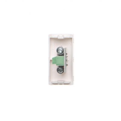 Simon Connect Płytka K45/2 gniazda mini-jack 225x45mm + wkład zaciski śrubowe czysta biel K123B/9 KONTAKT (K123B/9)