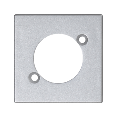 Simon Connect Płytka K45 do gniazd XLR (NEUTRIK) aluminium K122/8 KONTAKT (K122/8)