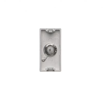 Simon Connect Płytka K45/2 gn. SAT (F) żeńskie 225x45mm + wkład aluminium K102C/8 KONTAKT (K102C/8)