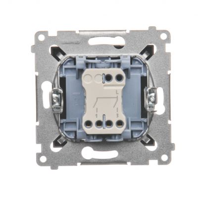 Simon 54 Łącznik świecznikowy 10A 250V szybkozłączka brąz mat DW5.01/46 KONTAKT (DW5.01/46)