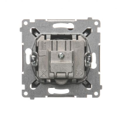 Simon 54 Gniazdo antenowe R-TV zakończeniowe do gniazd przelotowych brąz mat DAZ.01/46 KONTAKT (DAZ.01/46)