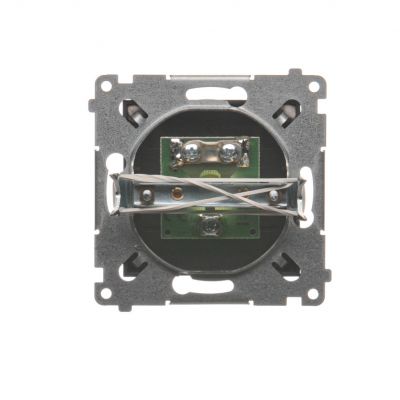 Simon 54 Gniazdo antenowe TV pojedyncze . Do instalacji indywidualnych brąz mat DAK1.01/46 KONTAKT (DAK1.01/46)