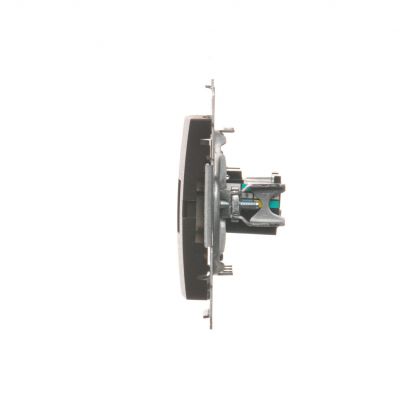 Simon 54 Gniazdo komputerowe RJ45 kategoria 5e + telefoniczne RJ12 brąz mat D5T.01/46 KONTAKT (D5T.01/46)