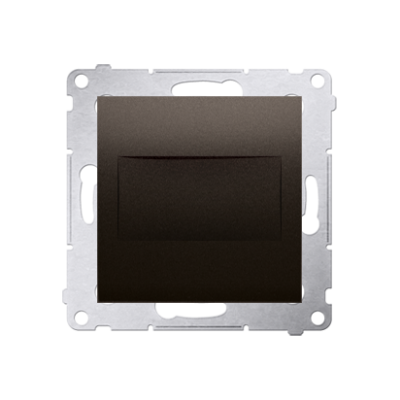 Simon 54 Zaślepka ramki . Mocowanie za pomocą łapek lub wkrętów brąz mat DPS.01/46 KONTAKT (DPS.01/46)