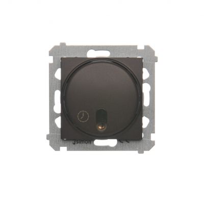 Simon 54 Łącznik z opóźnieniem wyłaczenia z przekaźnikiem 8(2) A 230V brąz mat *Wymagana instalacja 3-przewodowa DWC10P.01/46 KONTAKT (DWC10P.01/46)