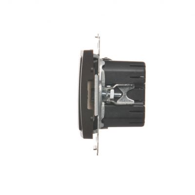 Simon 54 Ściemniacz dwuprzyciskowy 40–500 W (300 VA) brąz mat D75310.01/46 KONTAKT (D75310.01/46)