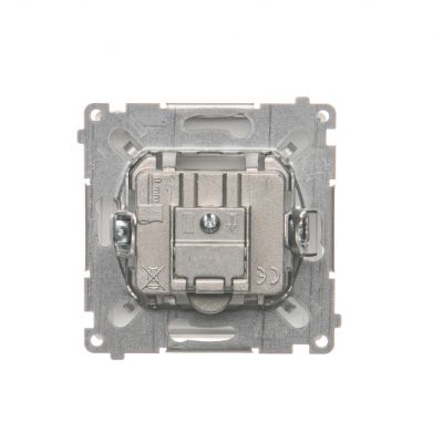 Simon Basic Gniazdo antenowe TV-DATA 1x wejście: 5–1000 MHz biały BMAD1.01/11 KONTAKT (BMAD1.01/11)