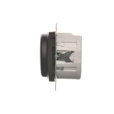 Simon 54 Ściemniacz obrotowy do LED ściemnialnych 230 V 2–250 W brąz mat. Maksymalna ilość zródeł LED - 10 szt. DS9L.01/46 KONTAKT (DS9L.01/46)