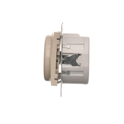 Simon 54 Ściemniacz obrotowy do LED ściemnialnych 230 V 2–250 W kremowy. Maksymalna ilość zródeł LED - 10 szt. DS9L.01/41 KONTAKT (DS9L.01/41)