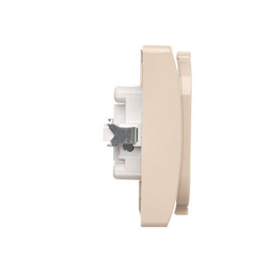 Simon Basic Gniazdo wtyczkowe z uziemieniem Schuko podwójne z przesłonami torów prądowych beż BGSZ2Z/12 BGSz2z/12 KONTAKT (BGSz2z/12)