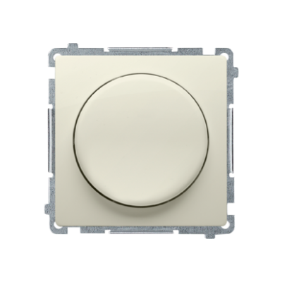 Simon Basic Ściemniacz naciskowo-obrotowy jednobiegunowy do LED ściemnialnych 230V beż BMS9L.01/12 KONTAKT (BMS9L.01/12)