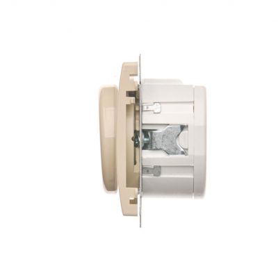 Simon Basic Ściemniacz naciskowo-obrotowy jednobiegunowy do LED ściemnialnych 230V beż BMS9L.01/12 KONTAKT (BMS9L.01/12)