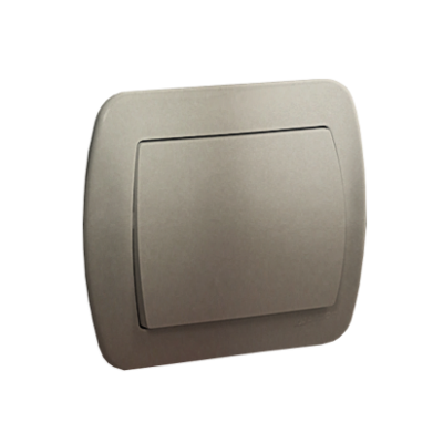 Simon Akord Łącznik pojedynczy jednobiegunowy zaciski śrubowe satynowy AW1/29 KONTAKT (AW1/29)