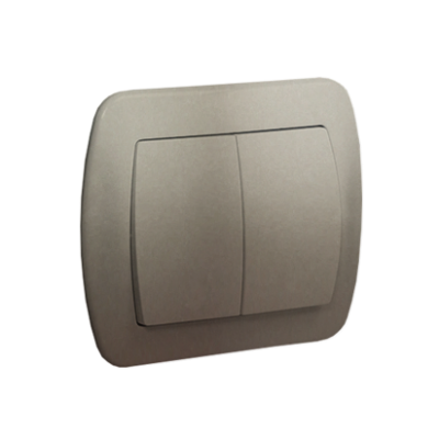 Simon Akord Łącznik świecznikowy 10A 250V zaciski śrubowe satynowy AW5/29 KONTAKT (AW5/29)