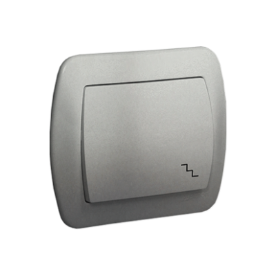 Simon Akord Łącznik schodowy 10A 250V zaciski śrubowe aluminiowy AW6/26 KONTAKT (AW6/26)