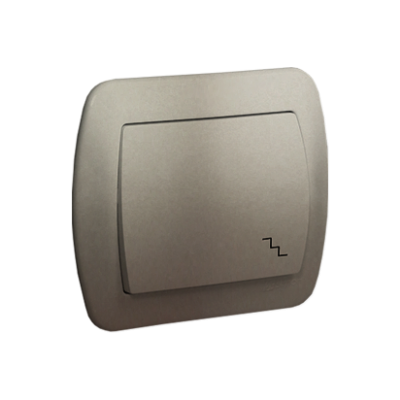 Simon Akord Łącznik schodowy 10A 250V zaciski śrubowe satynowy AW6/29 KONTAKT (AW6/29)