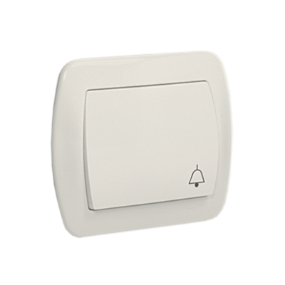 Simon Akord Przycisk dzwonek 10A 250V zaciski śrubowe beż AD1/12 KONTAKT (AD1/12)