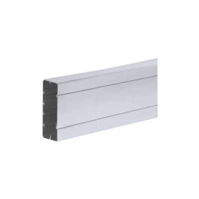 Simon Connect Kanał 1-kom. Cabloplus TS ALU 130x55mm osprzęt uniwersalny dł. 2 mb cena za 1mb aluminium TS13055/8 KONTAKT (TS13055/8)