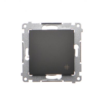 Simon 54 Łącznik krzyżowy 16A 250V zaciski śrubowe czarny DW7A.01/49 KONTAKT (DW7A.01/49)