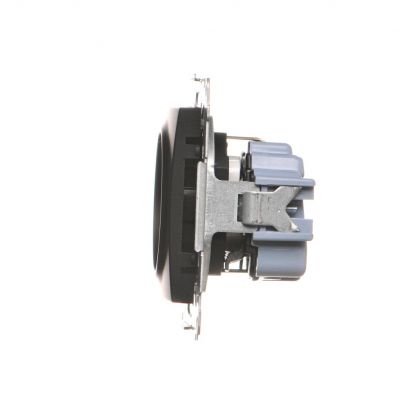 Simon 54 Gniazdo Schuko z przesłonami 16A 250V szybkozłączka czarny DGSz1CZ.01/49 KONTAKT (DGSz1CZ.01/49)