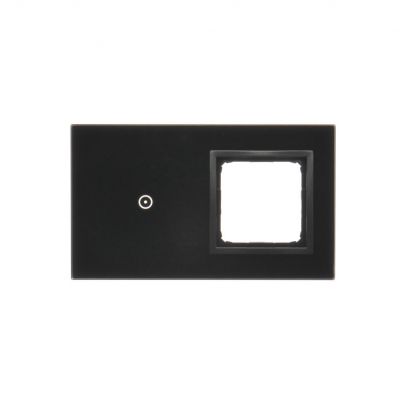 Simon 54 Touch Panel dotykowy S54 Touch 2 moduły 1 pole dotykowe + 1 otwór na osprzęt S54 zastygła lawa DSTR210/73 KONTAKT (DSTR210/73)