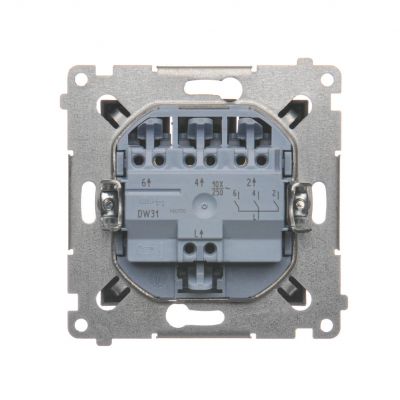 Simon 54 Łącznik potrójny 10A 250V szybkozłączka antracyt DW31.01/48 KONTAKT (DW31.01/48)