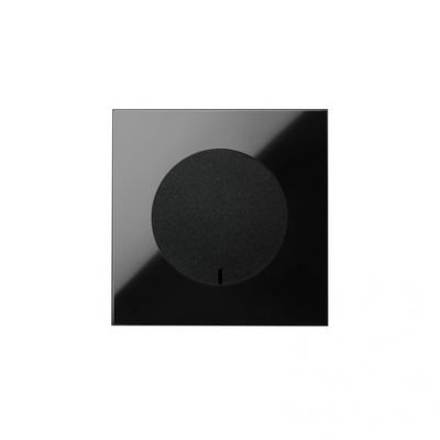 Simon 100 Panel 1-krotny IP44: 1 gniazdo zasilające czarny 10020190-138 KONTAKT (10020190-138)