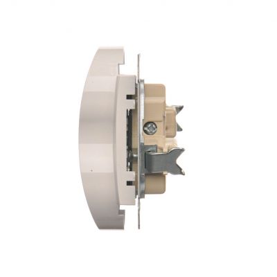 Simon 54 Nature Gniazdo wtyczkowe bez uziemienia z przesłonami podwójne do ramek NATURE 16A 250V zaciski śrubowe biały DG2MZN.01/11 KONTAKT (DG2MZN.01/11)