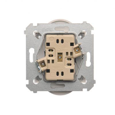 Simon 54 Nature Gniazdo wtyczkowe bez uziemienia z przesłonami podwójne do ramek NATURE 16A 250V zaciski śrubowe biały DG2MZN.01/11 KONTAKT (DG2MZN.01/11)
