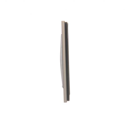 Simon 54 Nature Ramka 1-krotna Nature-Metal SATYNOWY BLASK IP20/IP44* (*IP44-należy zastosować uszczelkę ramki DUN1) DRN1/79 KONTAKT (DRN1/79)