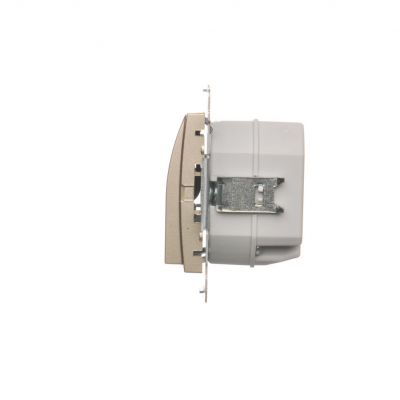 Simon 54 Oprawa oświetleniowa LED 230 V AC 1.1 W białe ciepłe 3100 K szłoty mat DOS.01/44 KONTAKT (DOS.01/44)