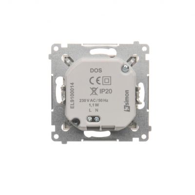 Simon 54 Oprawa oświetleniowa LED 230 V AC 1.1 W białe ciepłe 3100 K szłoty mat DOS.01/44 KONTAKT (DOS.01/44)