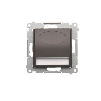 Simon 54 Oprawa oświetleniowa LED 230 V AC 1.1 W białe ciepłe 3100 K brąz mat DOS.01/46 KONTAKT (DOS.01/46)