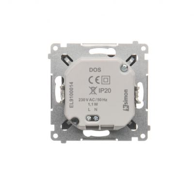 Simon 54 Oprawa oświetleniowa LED 230 V AC 1.1 W białe ciepłe 3100 K brąz mat DOS.01/46 KONTAKT (DOS.01/46)