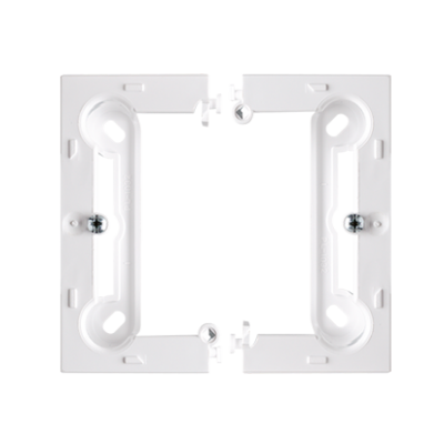 Simon Basic Neos Puszka natynkowa pojedyncza składana do ramek Basic NEOS. Głębokość 40 mm. (1 szt. PSCS/.. = 2 elementy) biały PSCS/11 KONTAKT (PSCS/11)