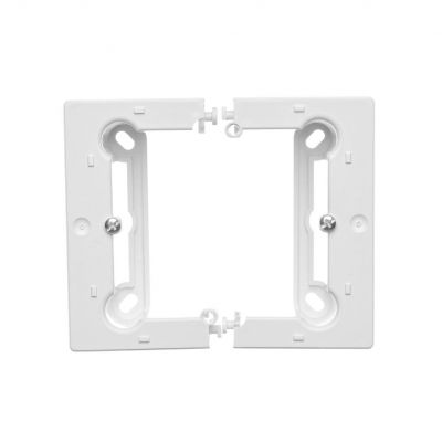Simon Basic Neos Puszka natynkowa pojedyncza składana do ramek Basic NEOS. Głębokość 40 mm. (1 szt. PSCS/.. = 2 elementy) biały PSCS/11 KONTAKT (PSCS/11)