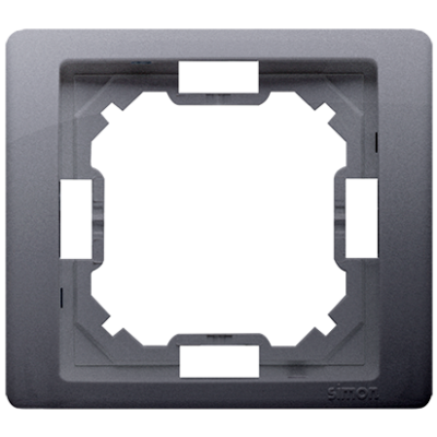 Simon Basic Neos Ramka 1-krotna NEOS srebrny mat BMRC1/43 KONTAKT (BMRC1/43)