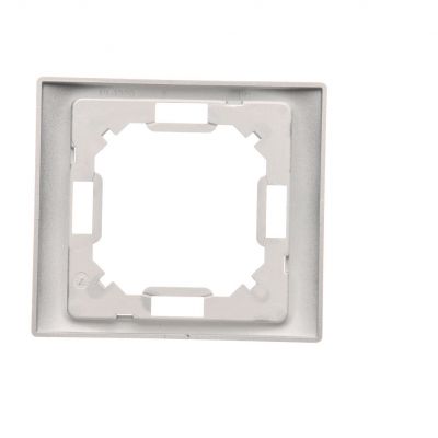 Simon Basic Neos Ramka 1-krotna NEOS srebrny mat BMRC1/43 KONTAKT (BMRC1/43)