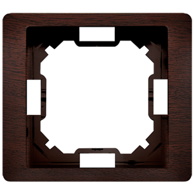 Simon Basic Neos Ramka 1-krotna NEOS mahoniowy BMRC1/050 KONTAKT (BMRC1/050)