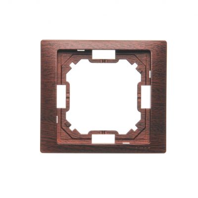 Simon Basic Neos Ramka 1-krotna NEOS mahoniowy BMRC1/050 KONTAKT (BMRC1/050)