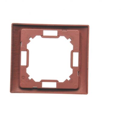 Simon Basic Neos Ramka 1-krotna NEOS mahoniowy BMRC1/050 KONTAKT (BMRC1/050)